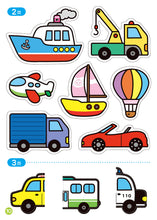 Load image into Gallery viewer, FOOD Superhero Sticker Activity Books: Vehicles • 交通工具：FOOD超人益智遊戲貼紙書
