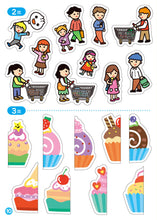 Load image into Gallery viewer, FOOD Superhero Sticker Activity Books: The Supermarket • 超級市場：FOOD超人益智遊戲貼紙書
