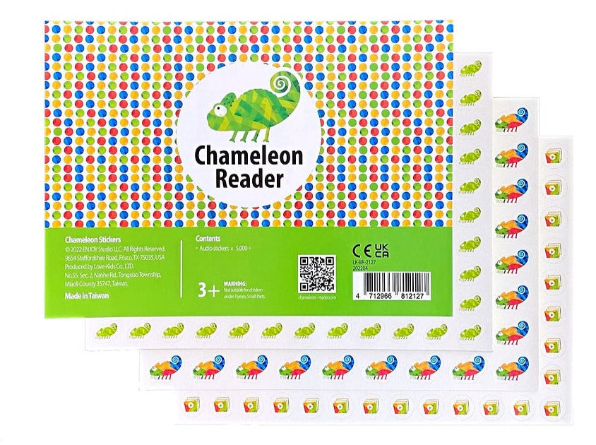 Chameleon Reader - Additional Sticker Pack