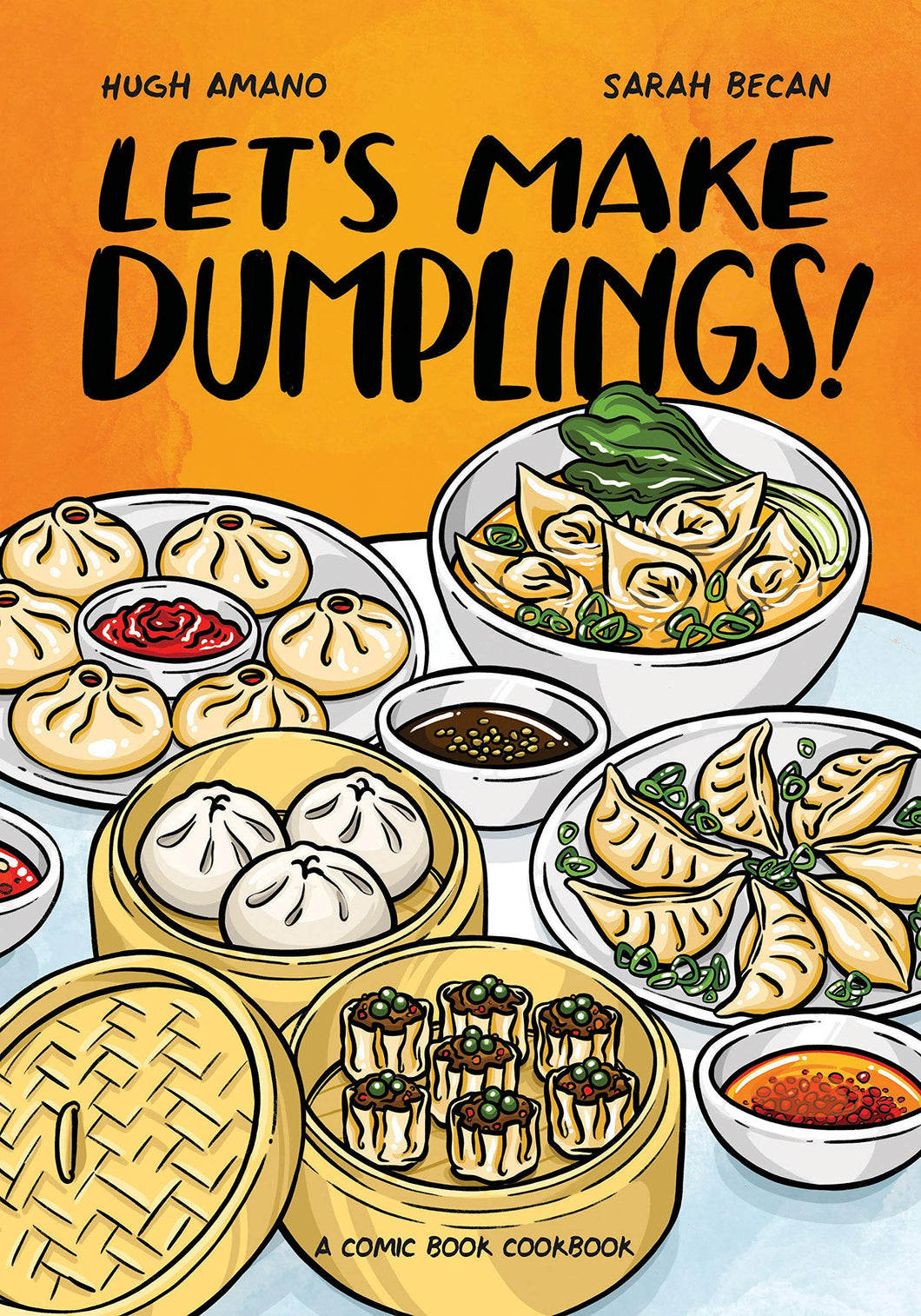 Let's Make Dumplings!: A Comic Book Cookbook (English)
