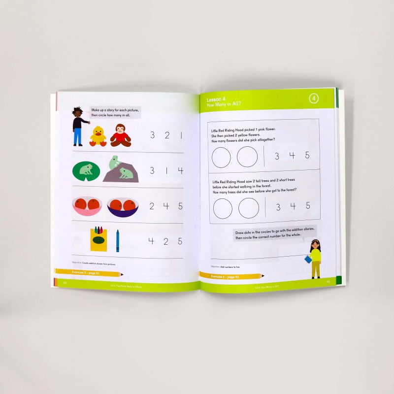 Singapore Math: Dimensions Math Textbook Pre-KB โ Little Kozzi ๐