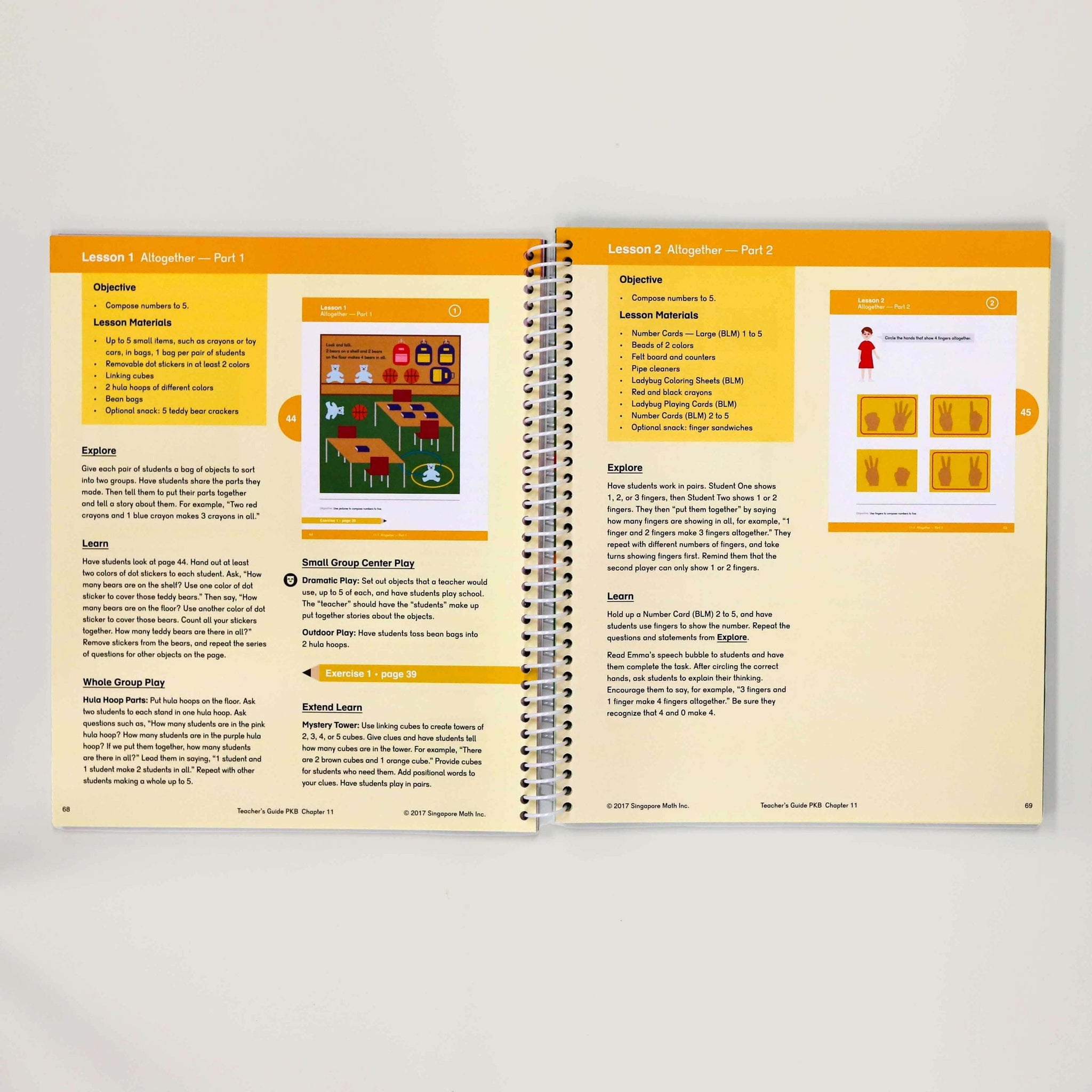 Singapore Math: Dimensions Math Teacher's Guide Pre-KB โ Little Kozzi ๐