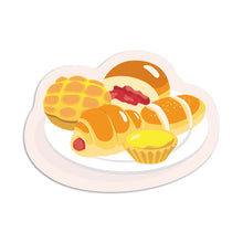 Load image into Gallery viewer, Chinese Pastries - VINYL STICKER (Waterproof, dishwasher + microwave safe)
