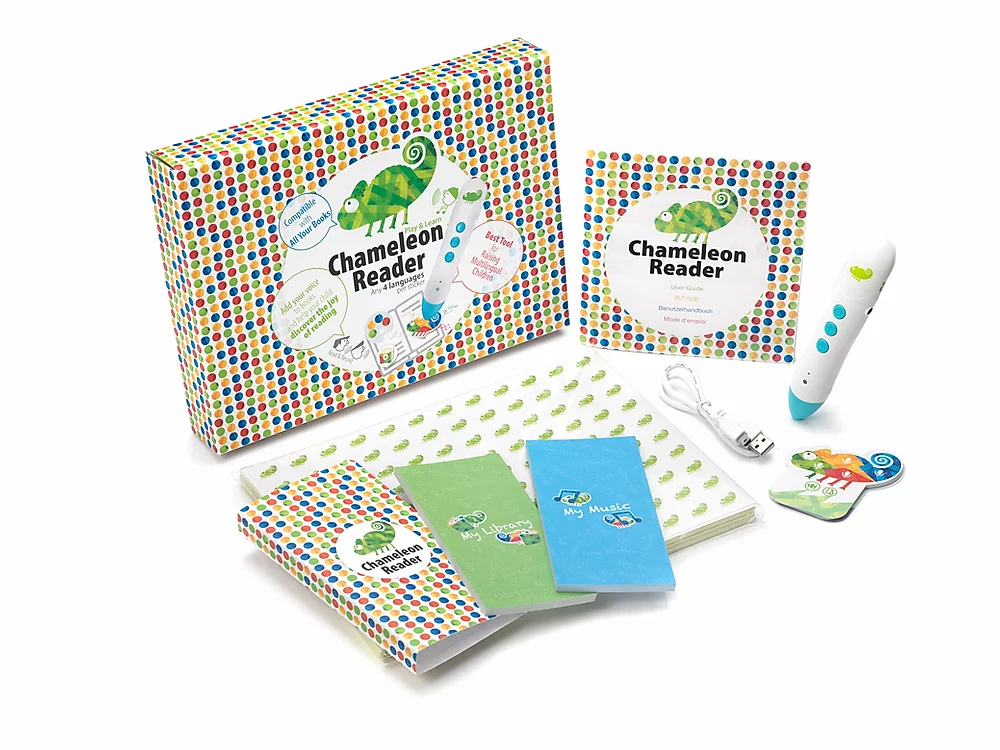 Chameleon Reader Starter Set – Little Kozzi 📚 Chameleon Reader Starter Set – Little Kozzi 📚