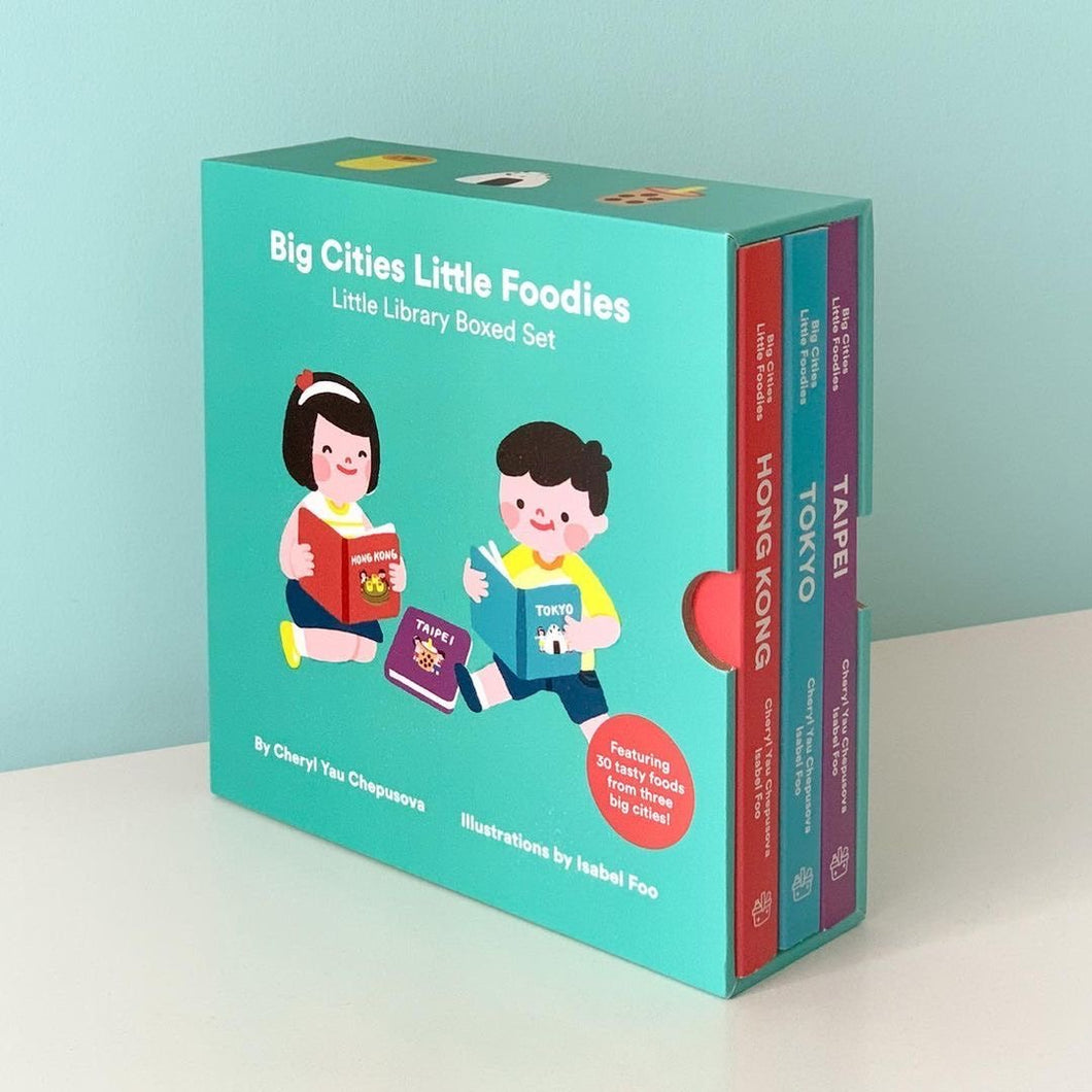 Big Cities Little Foodies Travel Series Boxed Set (English)
