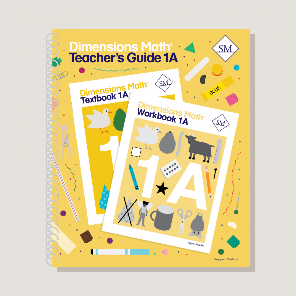 Singapore Math: Dimensions Math Teacher's Guide 1A