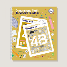 Load image into Gallery viewer, Singapore Math: Dimensions Math Teacher&#39;s Guide 4B

