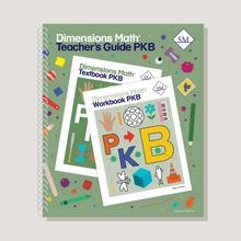 Load image into Gallery viewer, Singapore Math: Dimensions Math Teacher&#39;s Guide Pre-KB
